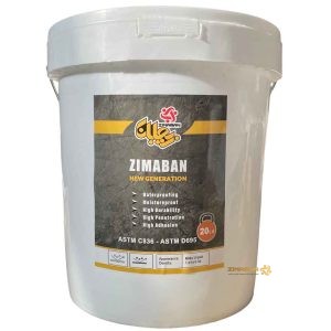 ژل نانو سیلیس زیمابان سطل 20 کیلویی – افزودنی نانویی افزایش دوام بتن و ملات