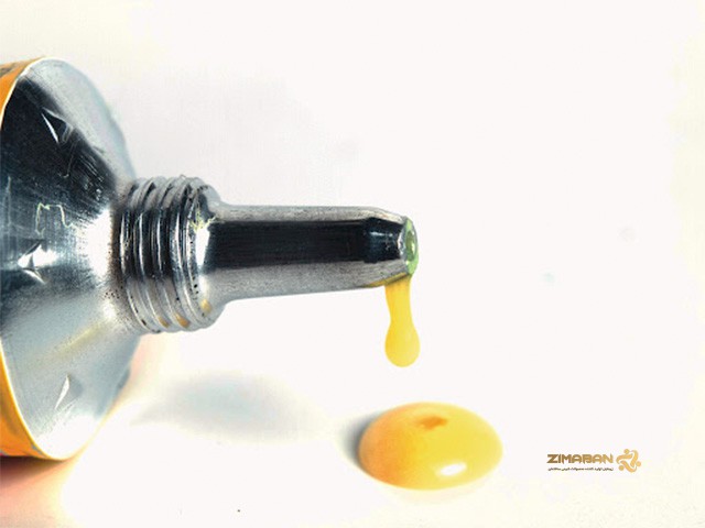 حلال چسب آکواریوم