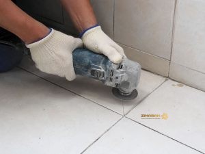 باز کردن بندکشی کاشی و سرامیک