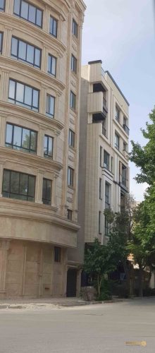نمای ساختمان پس از اجرای نانو عایق شفاف زیمابان و افزایش طول عمر مصالح
